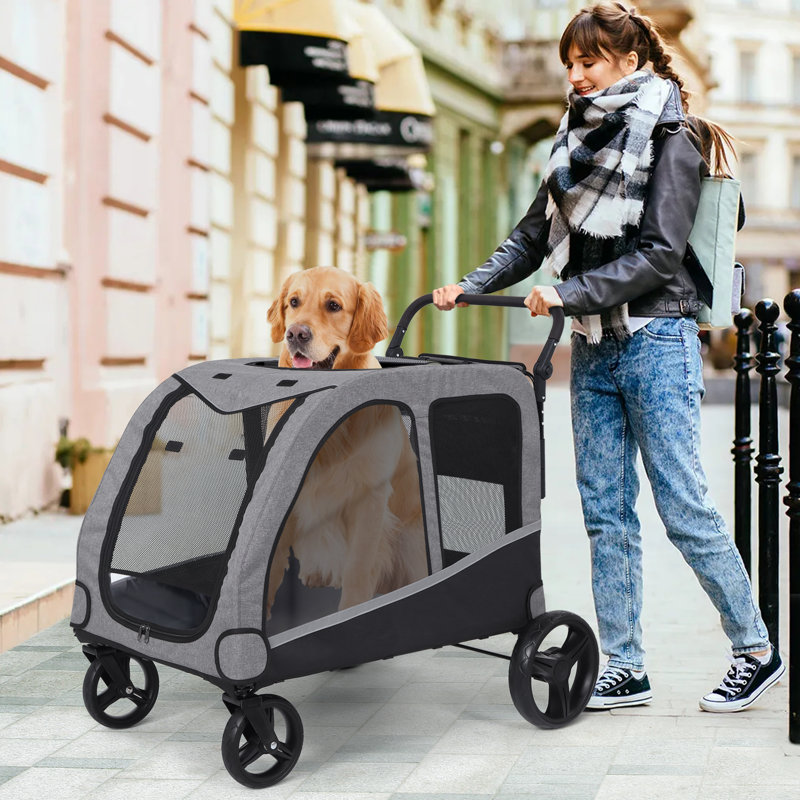 Extra large dog stroller best sale